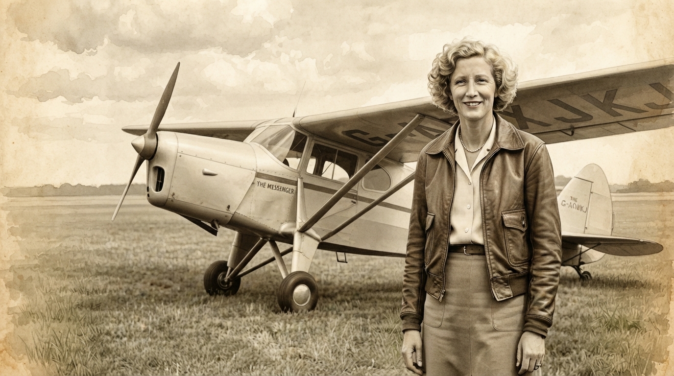 Beryl Markham cruzó sola el Atlántico en 1936