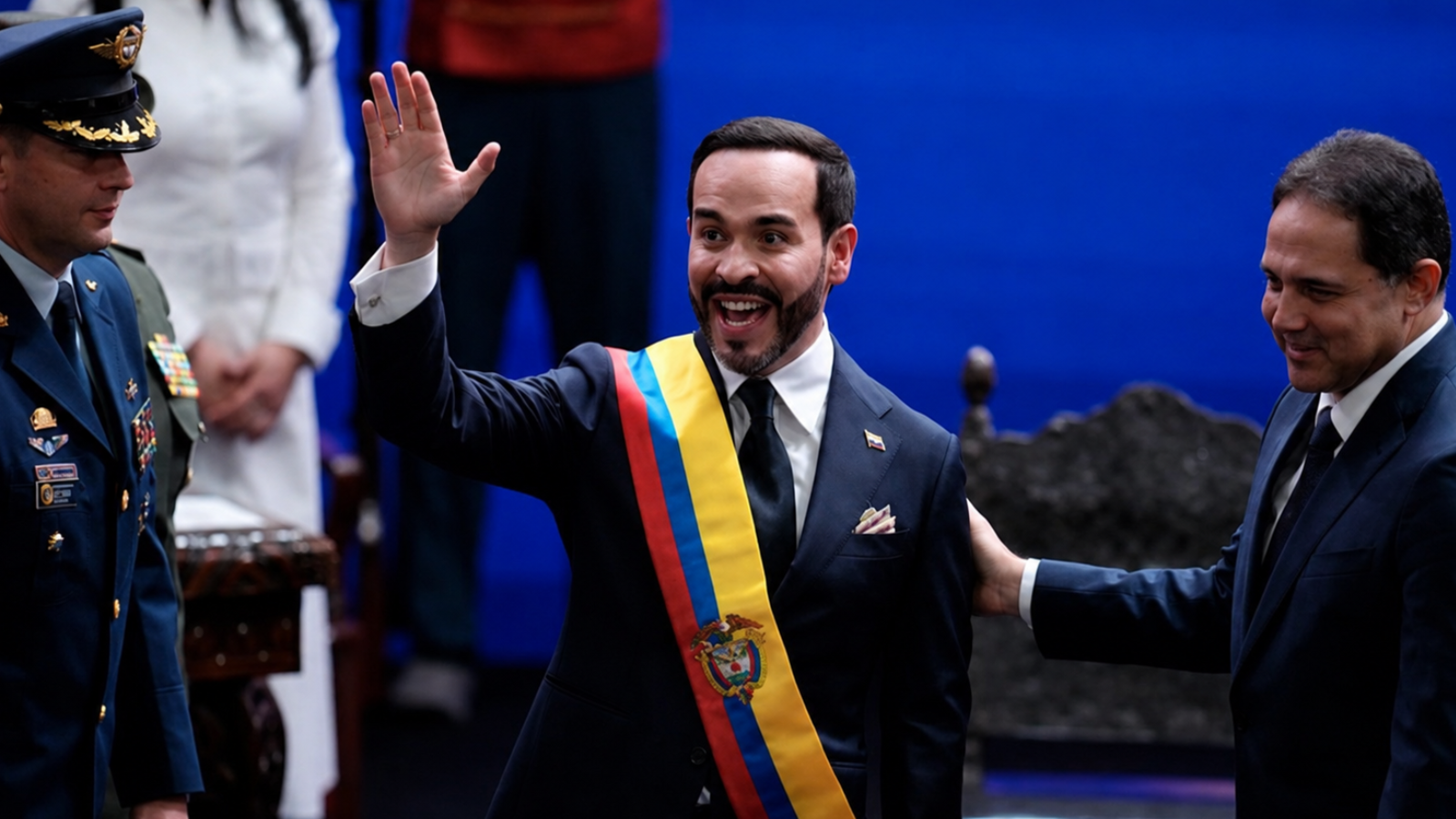 De la Espriella asume el poder: "Comienza la recuperación del orden"