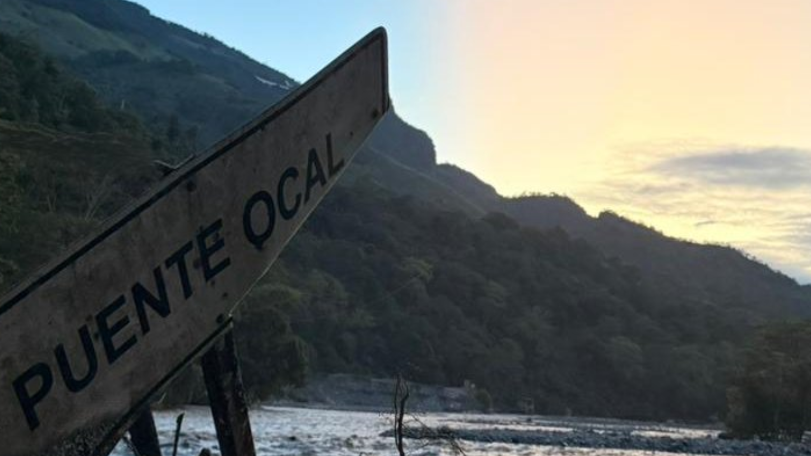 Guayabetal activa alternativas tras colapso del puente El Ocal