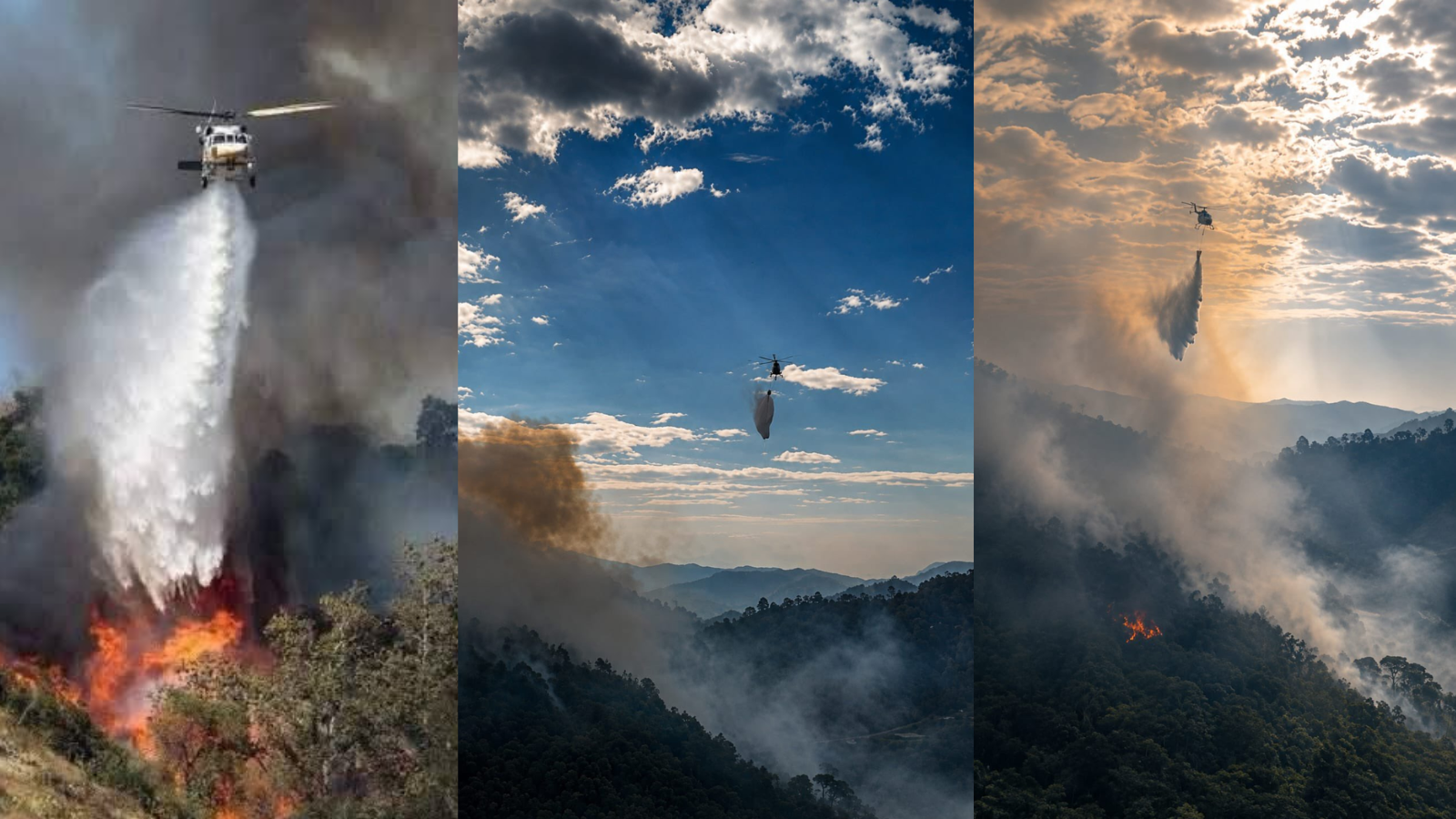Cundinamarca mantiene tres incendios forestales activos con operaciones en Caparrapí y La Vega