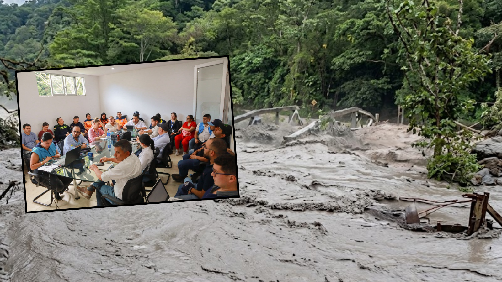 Gobernación activa obras para recuperar conexión en Guayabetal