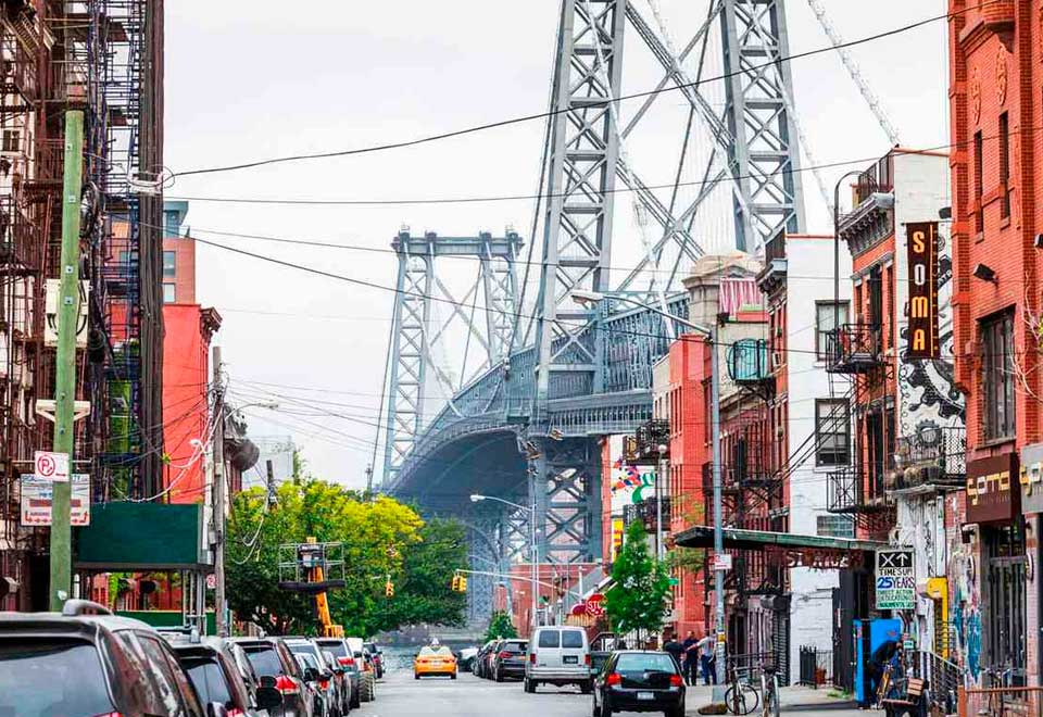 El mítico Brooklyn está inundado