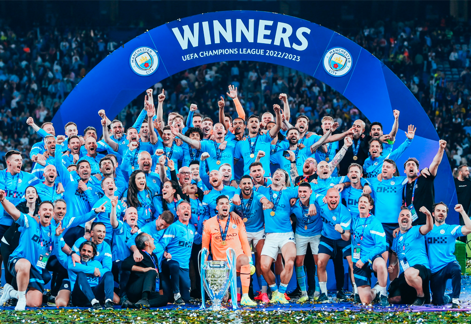 [Fotos] Lo mejor de Manchester City campeón de la Champions League