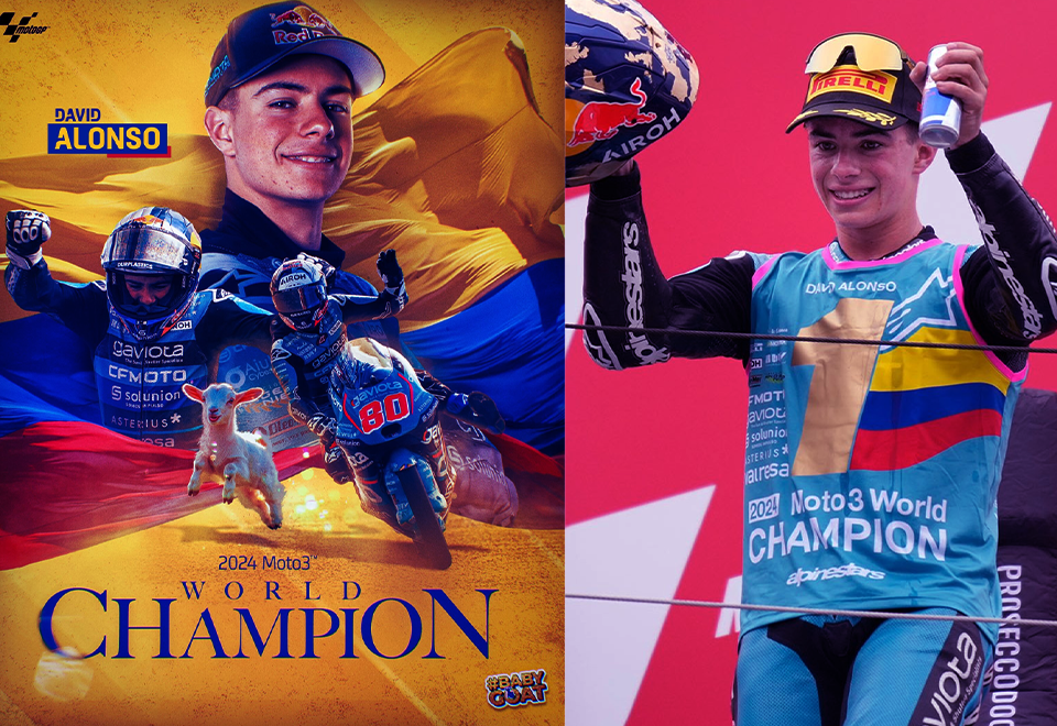 [Audio] David Alonso es campeón del Mundial de Moto 3
