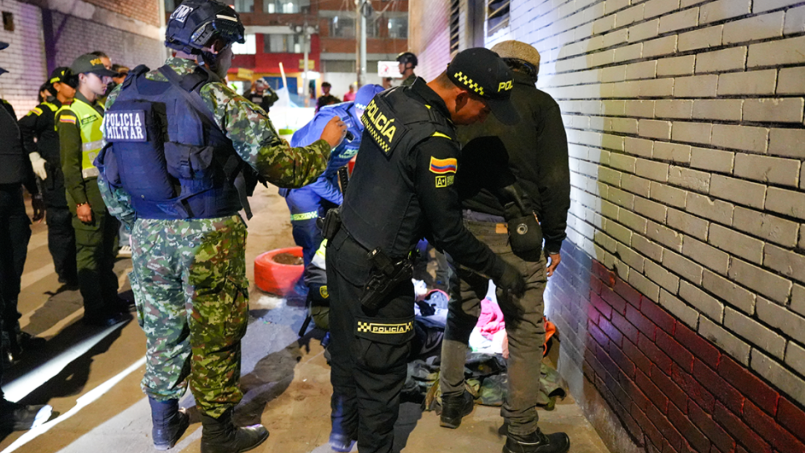 Megaoperativo por la seguridad de Bogotá
