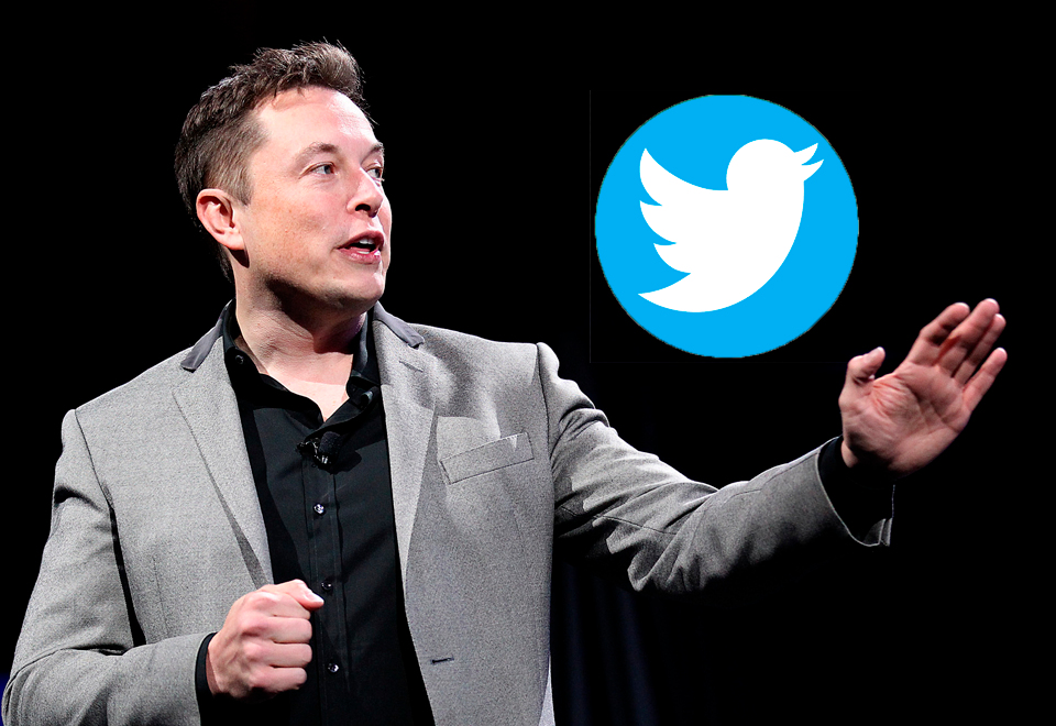 ¿Curiosa o simple celebración de Elon Musk en Twitter?