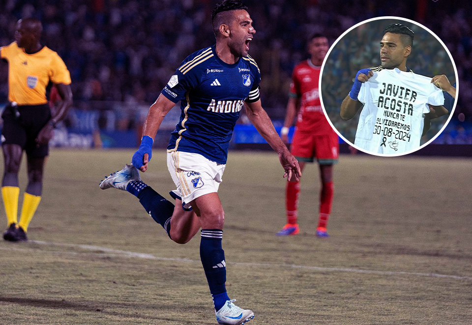 [Video] Así se vivió el primer gol de Falcao con Millonarios