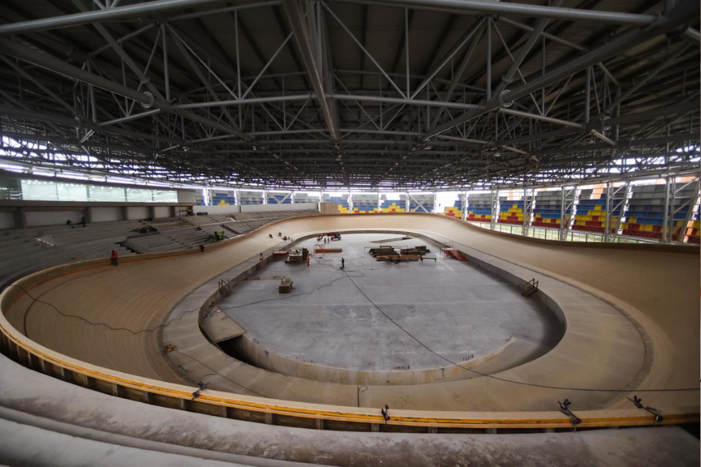 Velódromo de Mosquera supera el 93 % de avance