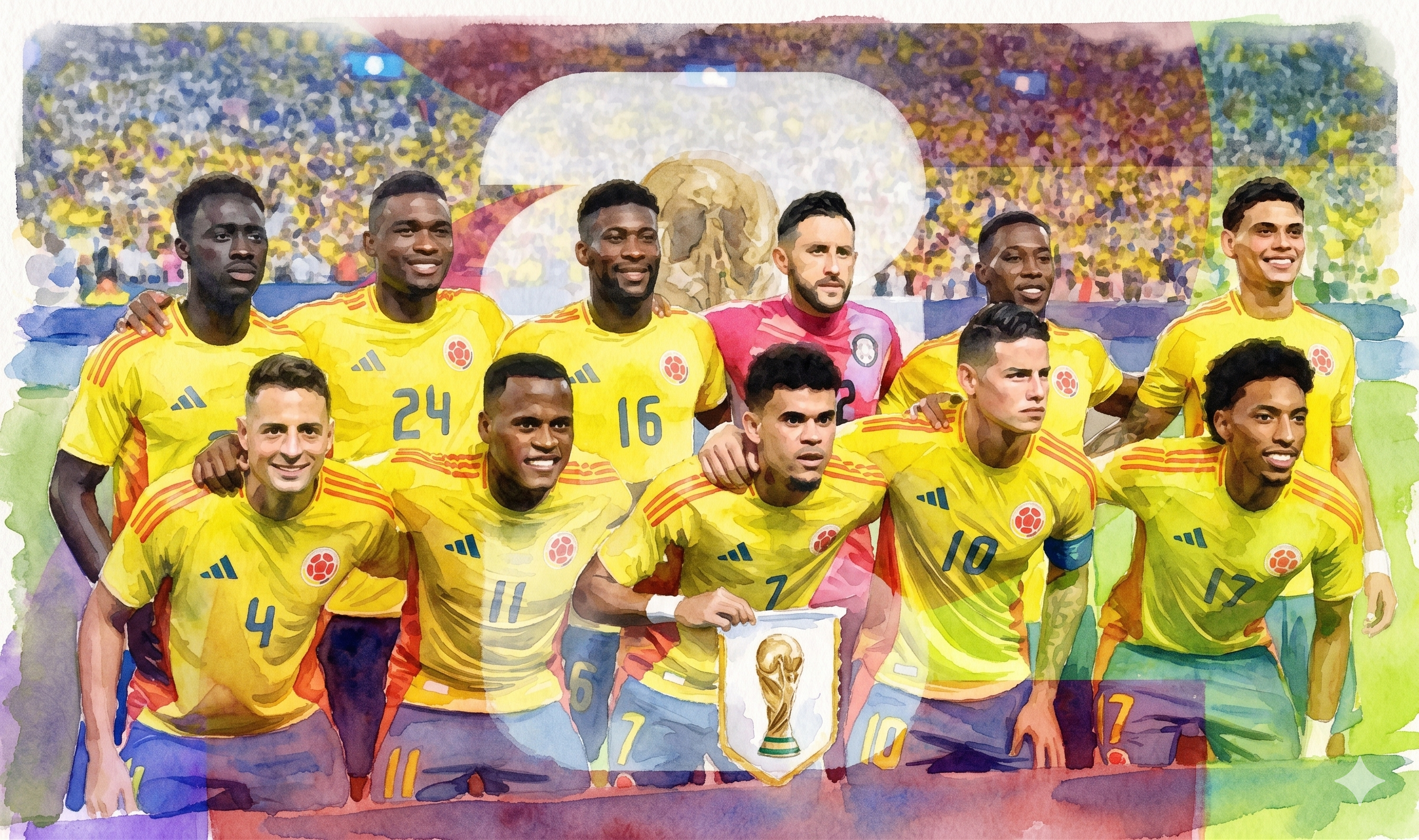 La Selección Colombia definió sus cartas para el Mundial