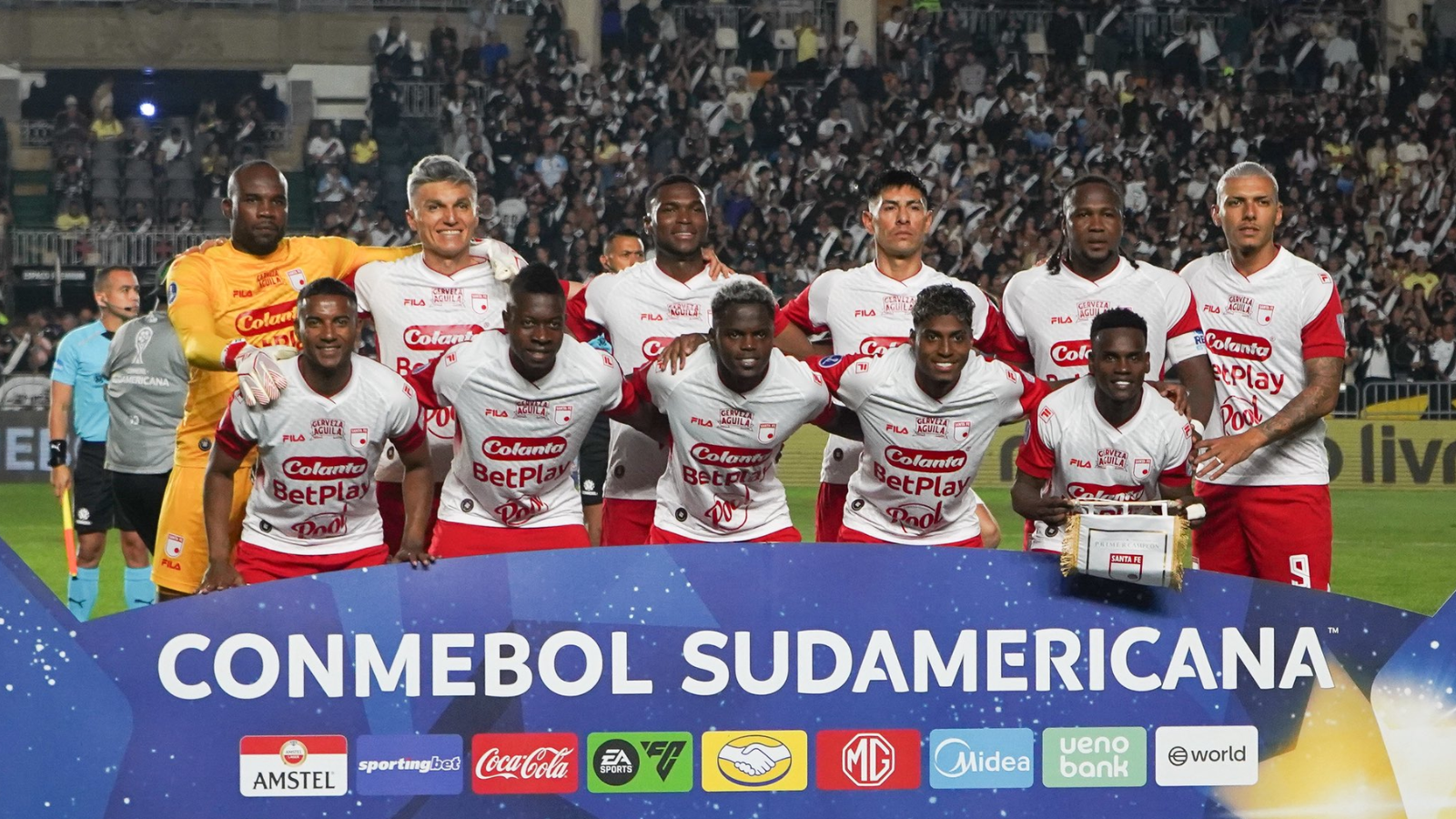 Santa Fe cae ante Vasco en Sudamericana