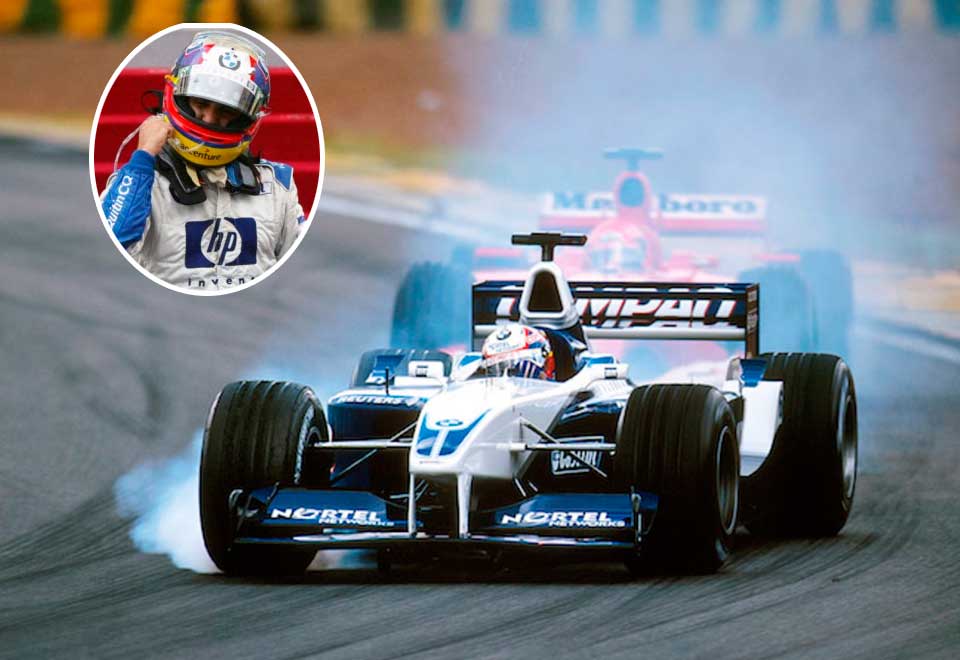 La foto del recuerdo del debut de Juan Pablo Montoya en la F1