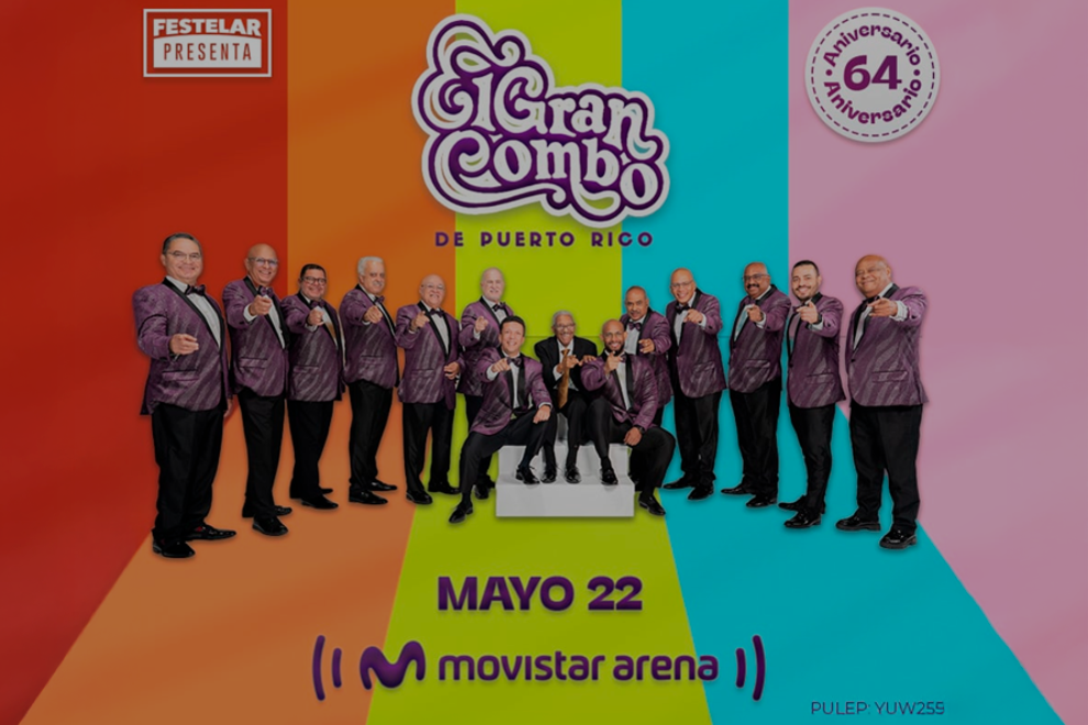 El Gran Combo anuncia concierto por su aniversario 64 en la capital