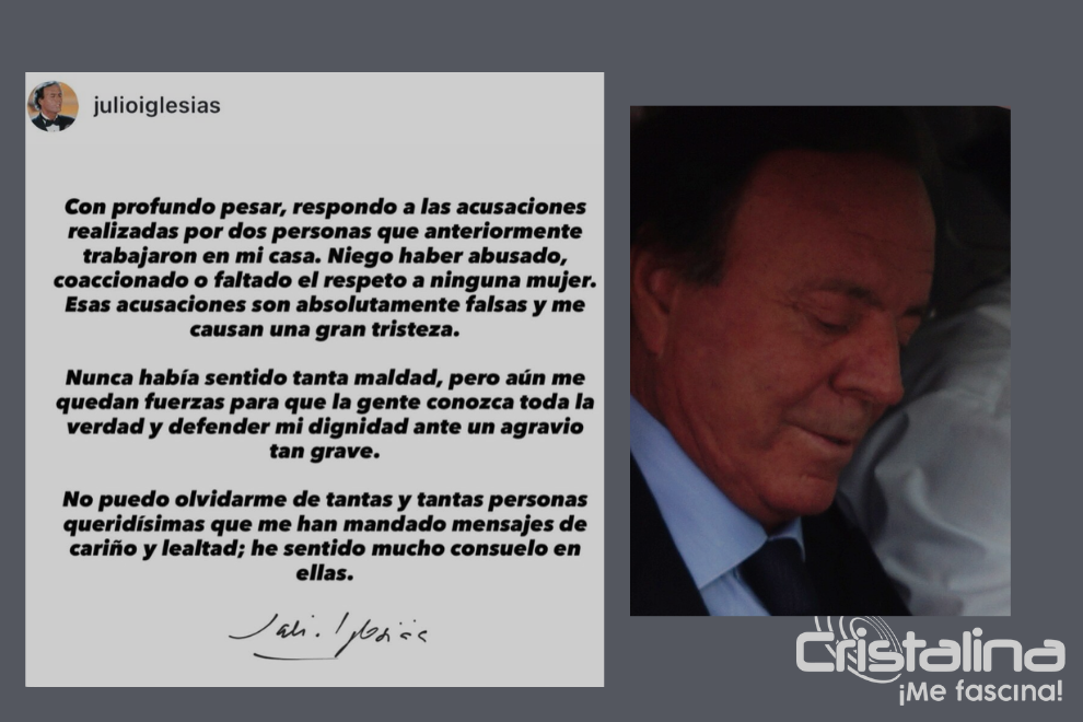 La Fiscalía investiga a Julio Iglesias por graves denuncias