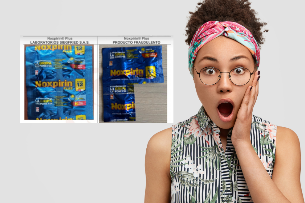 Invima alerta por lote falsificado de Noxpirin Plus y pide no consumirlo