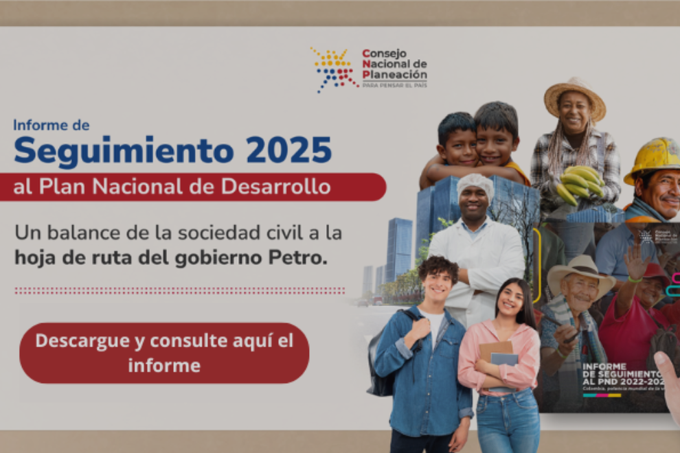 Informe de El Consejo Nacional de Planeación, alerta acerca de rezagos graves en el Plan Nacional de Desarrollo