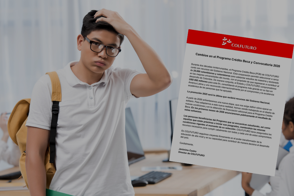 Gobierno retirará apoyo al Crédito Beca de Colfuturo desde 2026