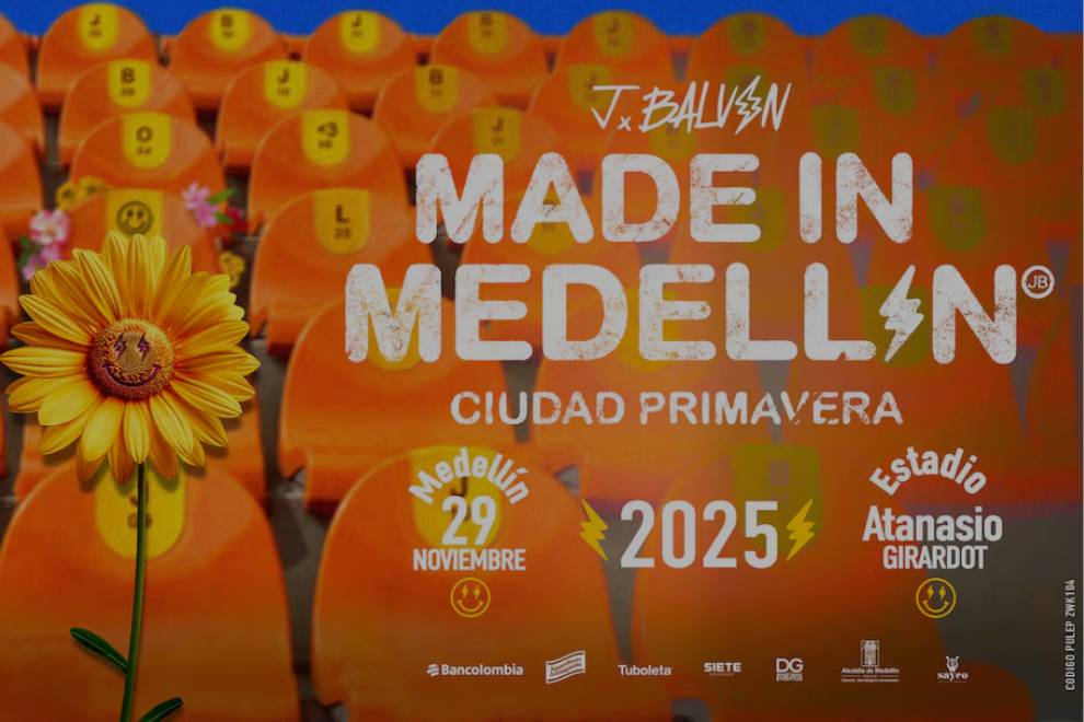 J Balvin traerá a Medellín y Bogotá su experiencia 360 Ciudad Primavera