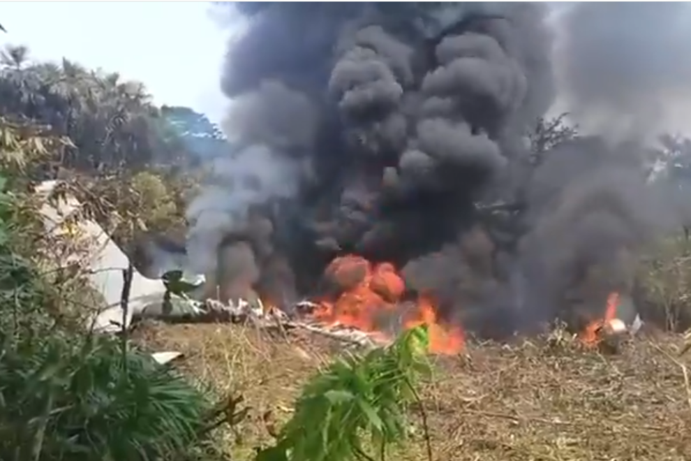 Un avión militar Hércules se accidenta en Putumayo