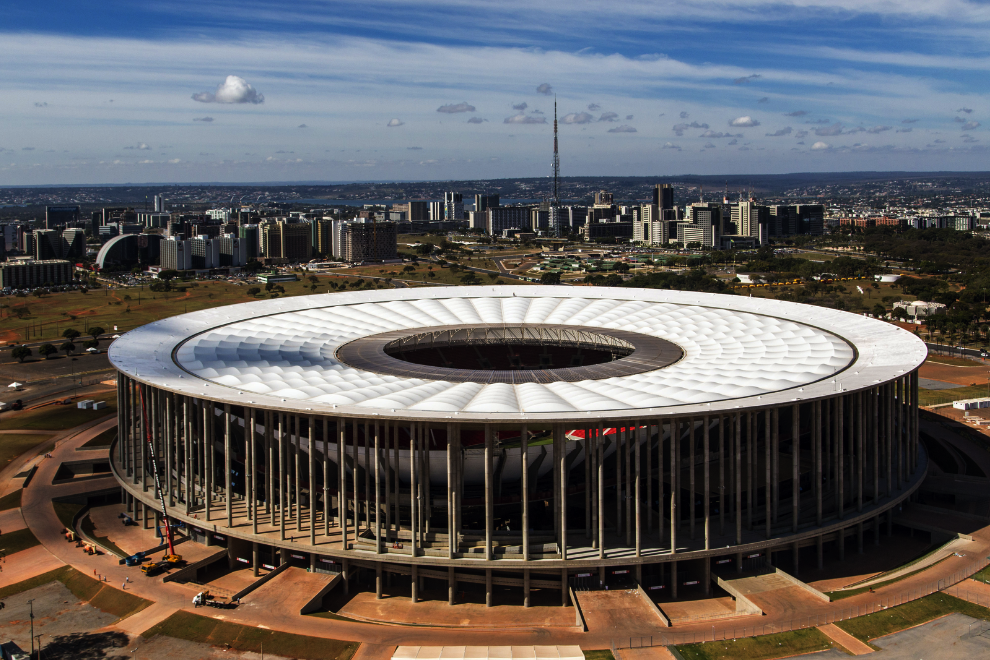 El estadio Mané Garrincha acogerá el duelo entre Brasil y Colombia por Eliminatorias