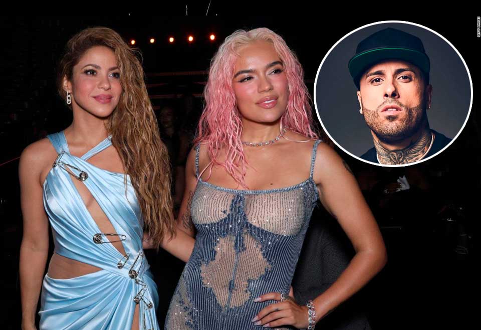 Hasta Nicky Jam felicitó a Shakira y Karol G
