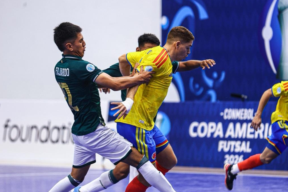 Colombia se mete en la pelea por semifinales en la Copa América de Futsal