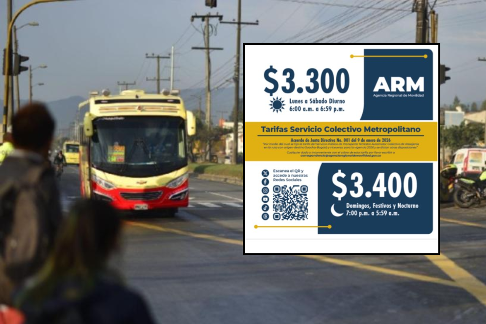 Sube el pasaje entre Soacha y Bogotá