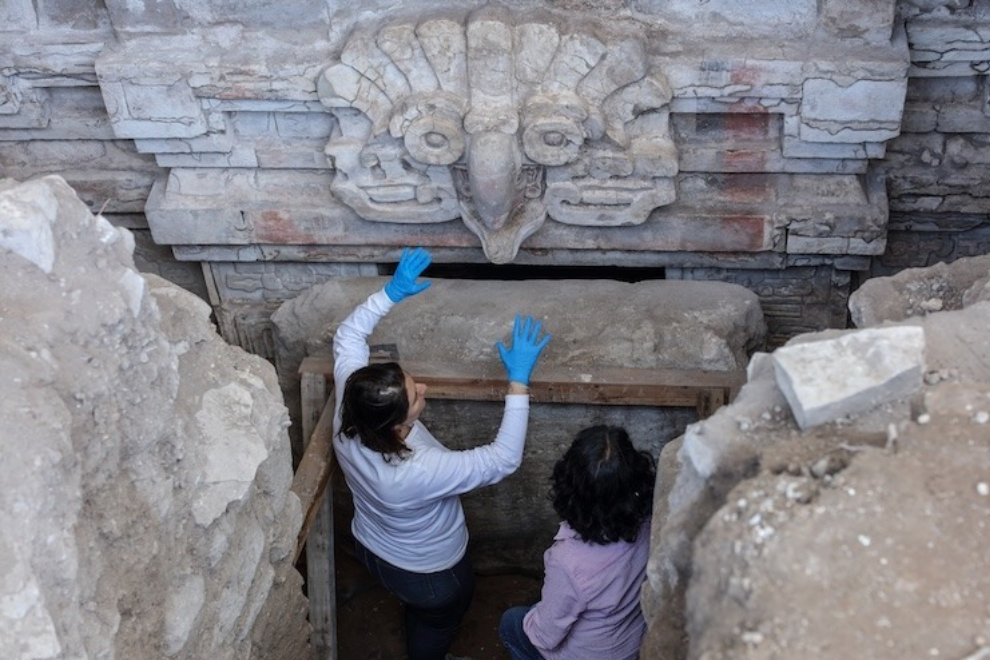 Una cripta zapoteca del siglo VII emerge en Oaxaca