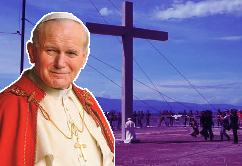 [Video] Esto pasó en la visita del papa Juan Pablo II a Colombia