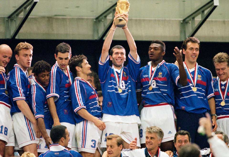 [Foto] Imagen histórica de Francia 1998