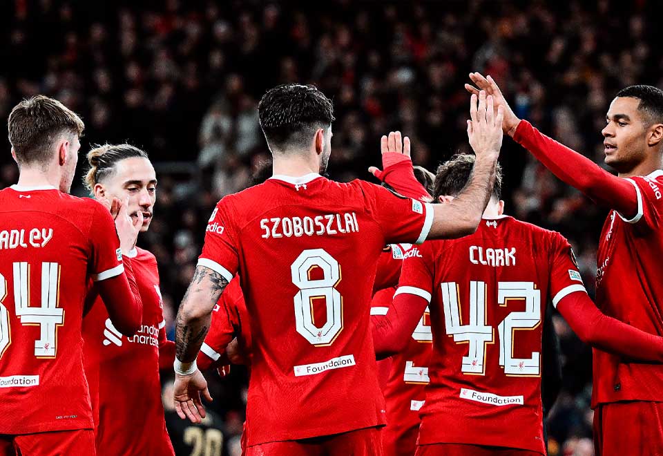 Liverpool goleó sin Luis Díaz