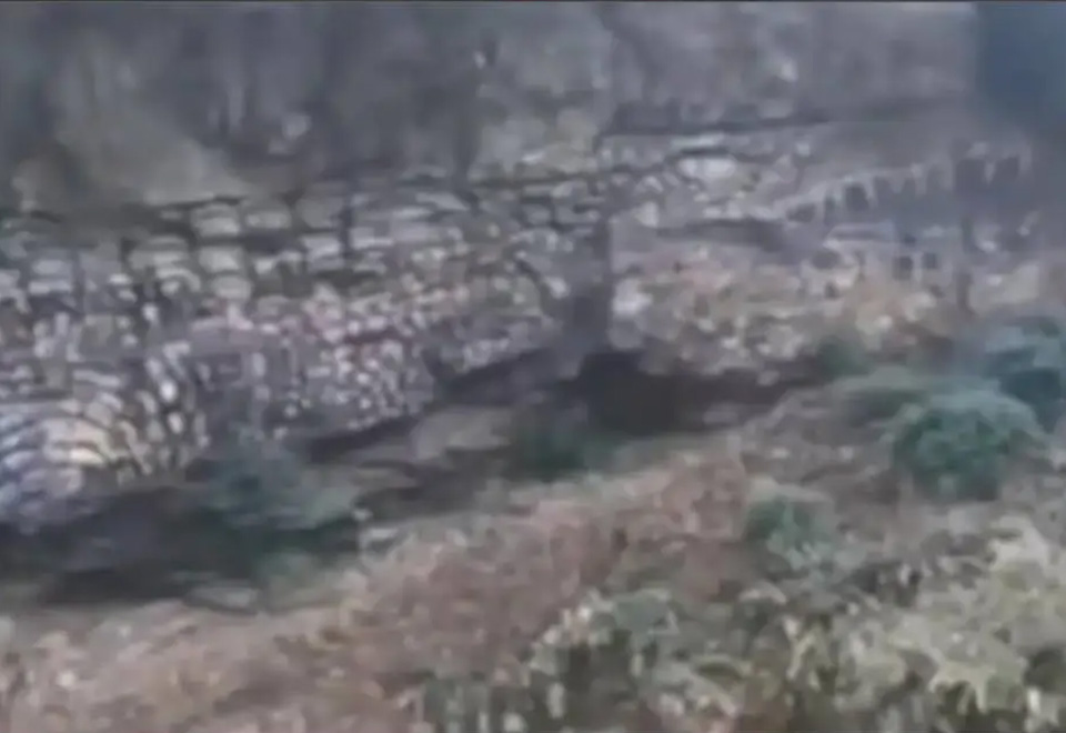 Sorprendente formación rocosa