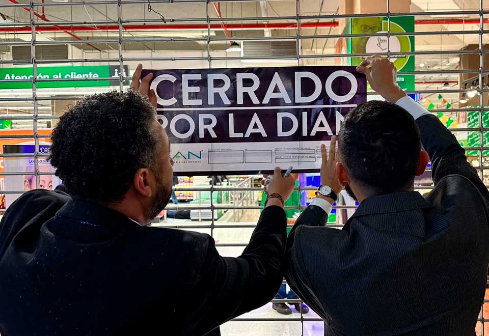 La DIAN cerró tienda Jumbo ¿Qué pasó?