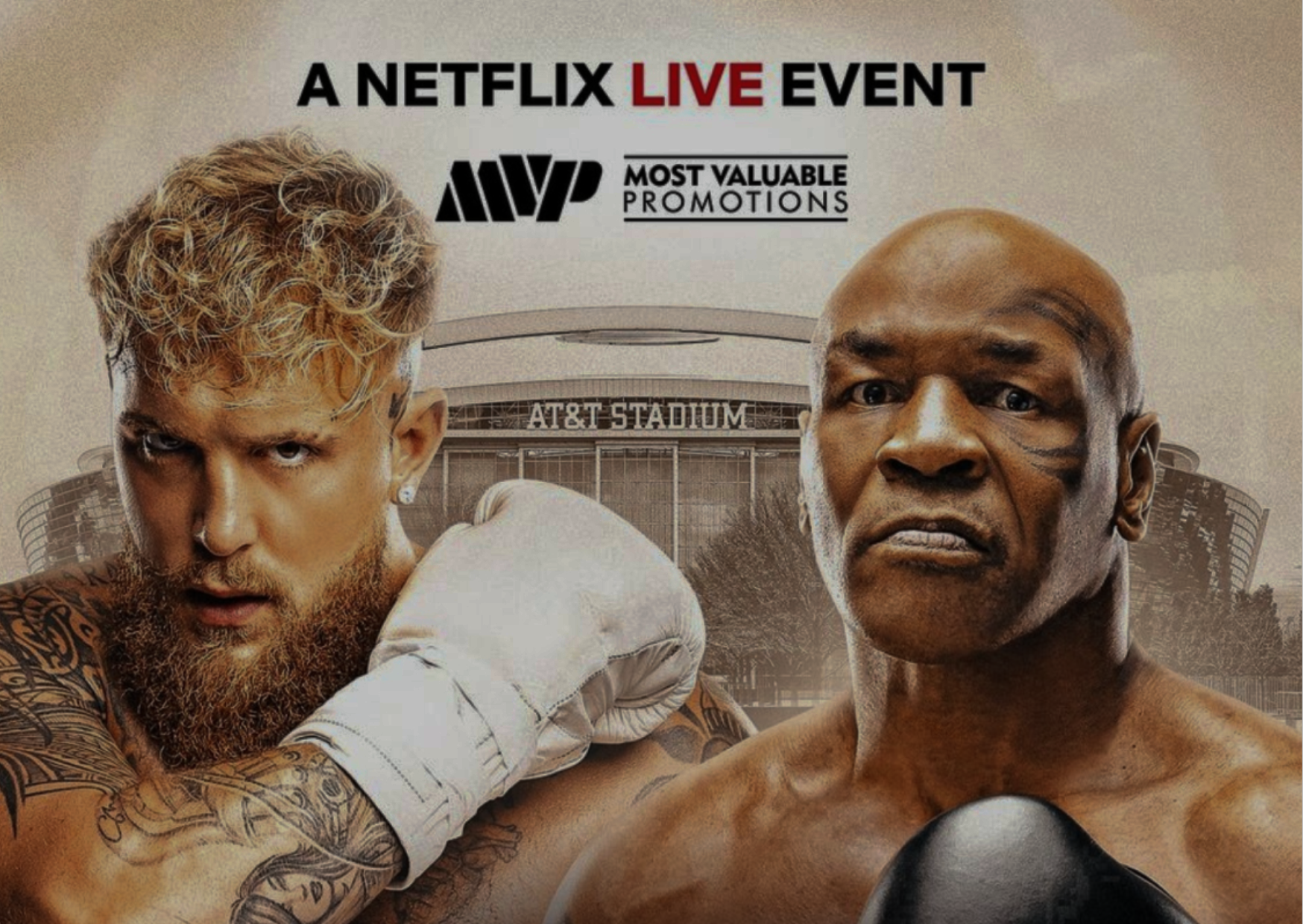 El Regreso de un Ícono: Mike Tyson Vs. Jake Paul en el AT&T Stadium