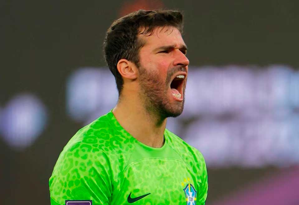 Arquero de Brasil a Luis Díaz: “te lo mereces, Lucho. Te lo mereces. Te quiero mucho, amigo”.