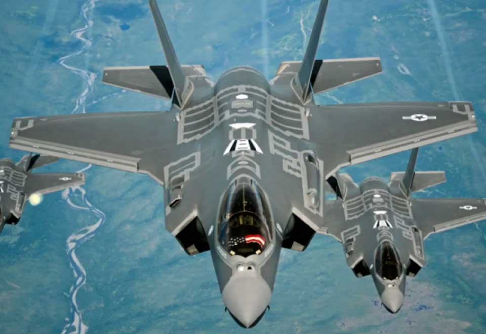 Desaparece avión de combate en EE.UU. ¿Qué tal esto?