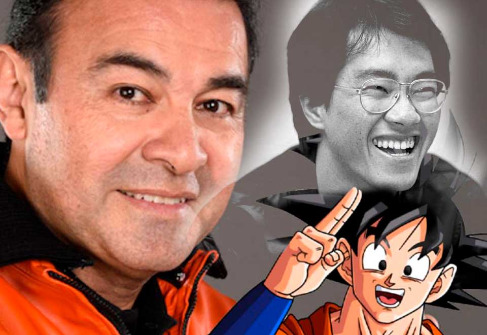 "Tú no te vas, eres eterno" voz de Goku a Akira Toriyama