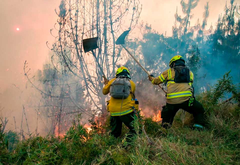 Esta es la situación de los incendios en Bogotá