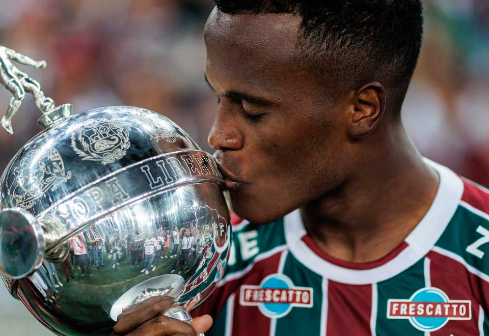 [Video] Colombiano ganó la Libertadores y así celebró