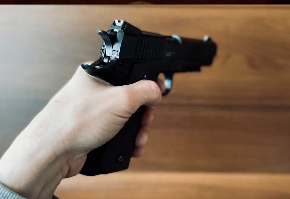 Ladrón amenazó con arma de fuego a ciudadano y fue capturado