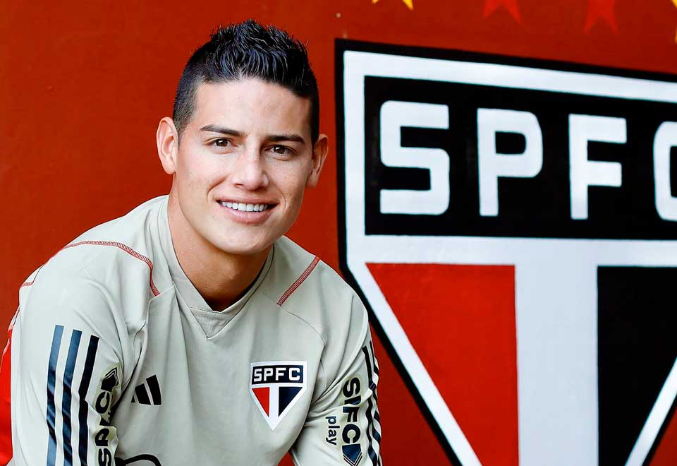 [Video] Así recibieron a James en Brasil