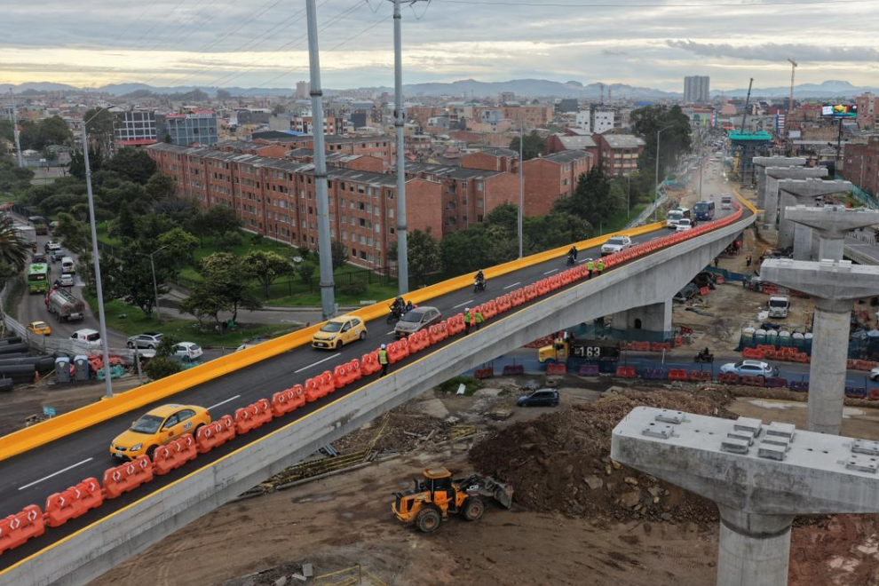 Habilitan puente clave en la Primero de Mayo con 68 y alivian punto crítico de movilidad en Bogotá