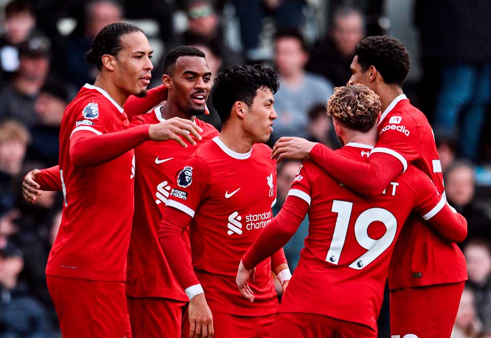 Compañero de Luis Díaz marcó el gol de la fecha en la liga de Inglaterra