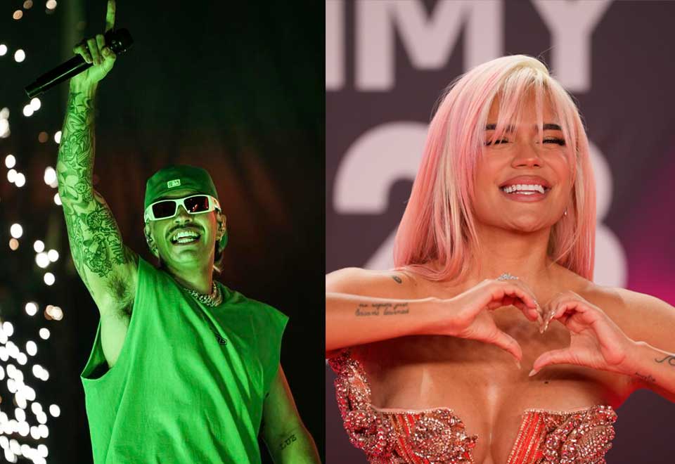 Feid y Karol G ganaron 6 premios cada uno en los Latin AMAs