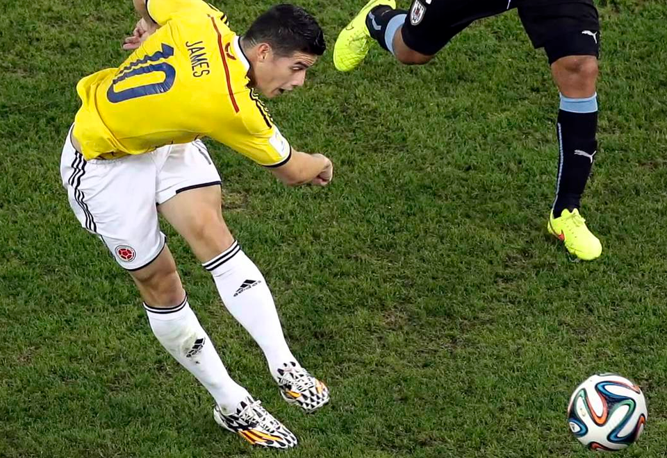 9 años del mejor gol de James en su historia