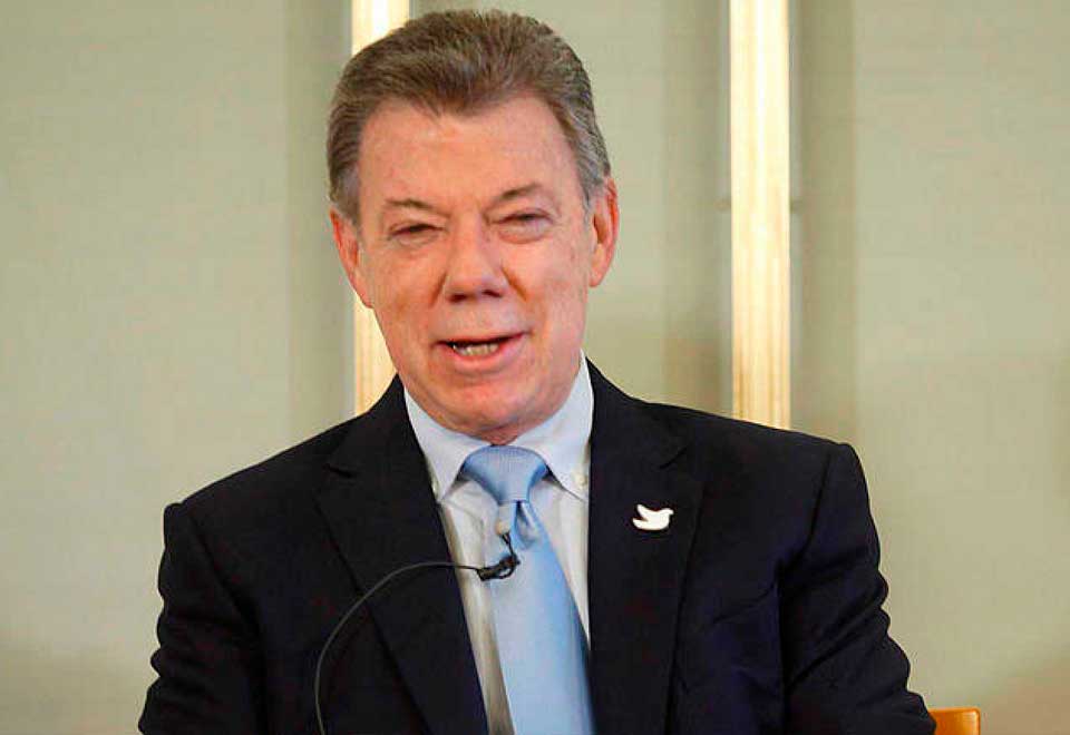 Expresidente Juan Manuel Santos envío mensaje a Gaza