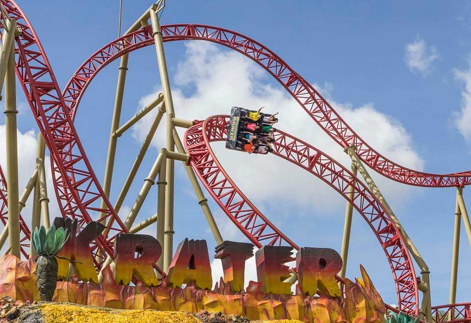 Personas quedaron atrapadas en atracción en el Parque del Café