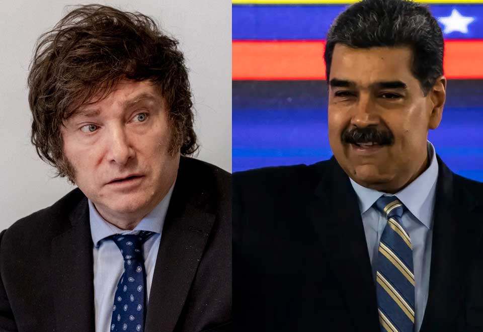 [Video] Maduro de despachó contra Milei