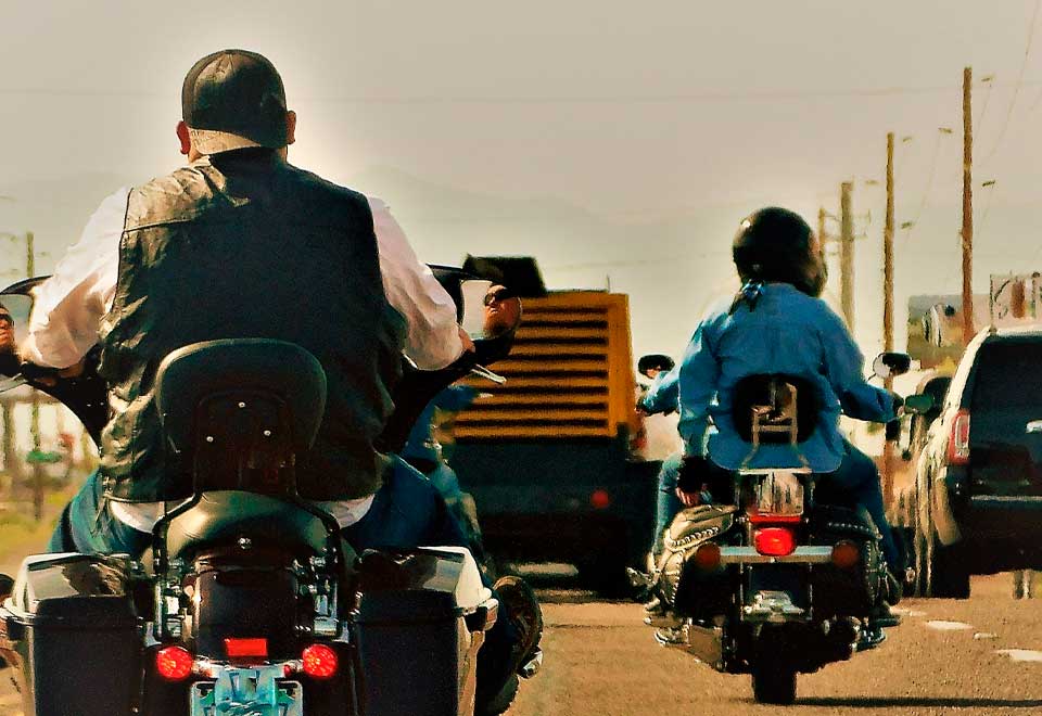 [Video] Un perro motociclista con mucho flow