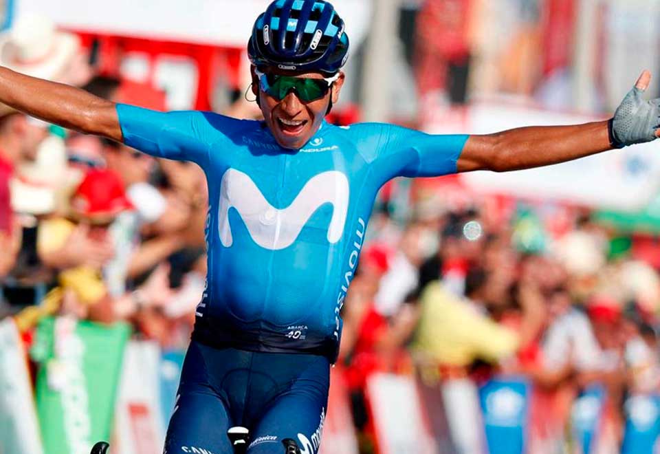 Así reciben seguidores a Nairo Quintana