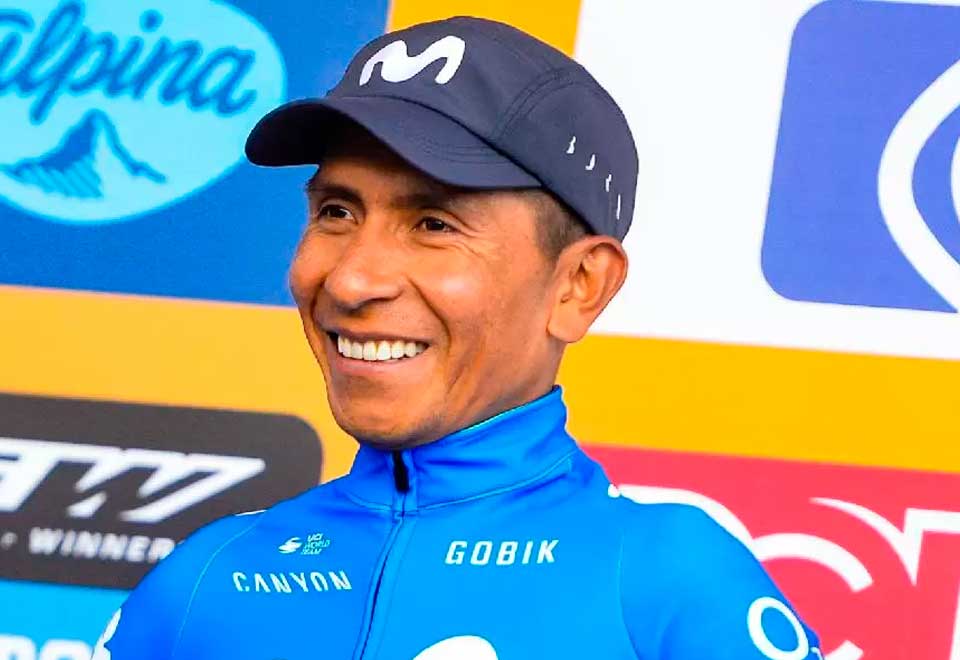 Nairo Quintana dio positivo para covid-19